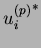 $ b_i^{(p)}(t)$