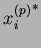 $ a_i^{(p)}(t)$