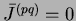 $ \sigma_J^{(pq)}=0$
