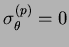 $ \bar{J}^{(pp)}=0$