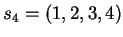 $ s_5=(5,6,7,8,9)$