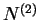 $ \left\vert\frac{\alpha^{(12)}}{N^{(2)}}a_j(t-1)\right\vert$
