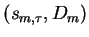 $ \sum_m\tau_m$