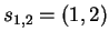 $ s_{2,3}=(3,4,5)$