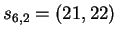$ s_{7,3}=(23,24,25)$