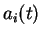 $ a_i(t)$