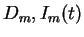 $ D_m, I_m(t)$