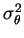 $ \sigma_\theta^2$