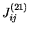 $ J_{ij}^{(12)}$