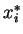 $ a_i(t)=x_i(t)-x_i^*$