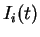 $ I(t)=I(1+t$