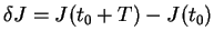 $ \delta J_{ij}$